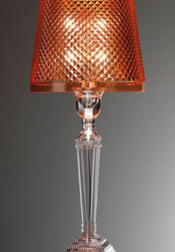 Orange Acrylic Lamp